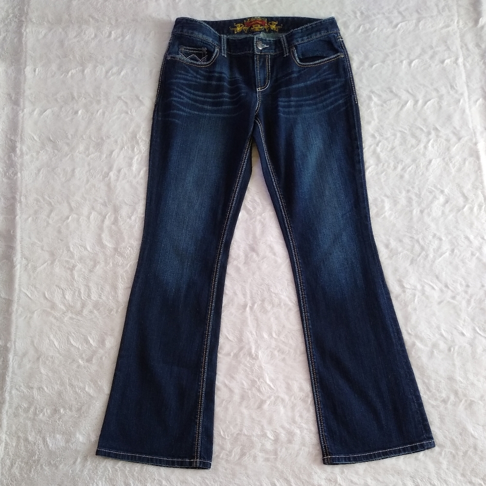 Maurices Studded Boot Cut Jeans